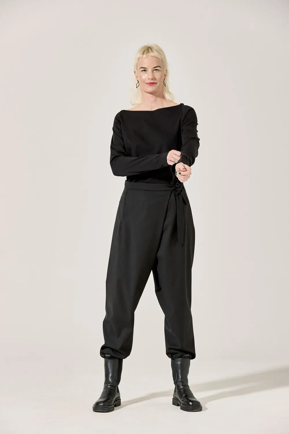 Hose Zita flow black