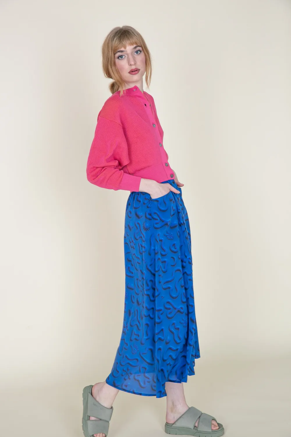 Jupe &quot;EMOTIES&quot; blau/blau