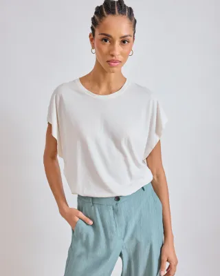 T-shirt TEKURA offwhite