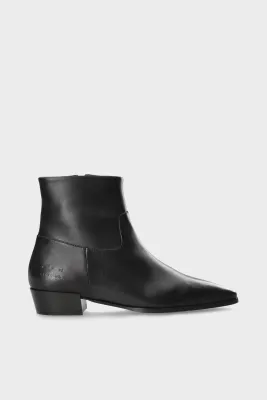 Stiefelette CPH293 Leder schwarz
