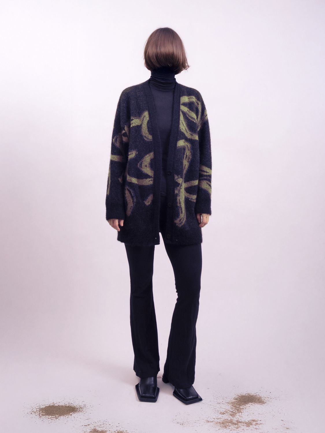 Cardigan 11 &quot;Winter Veins&quot; Jacquard