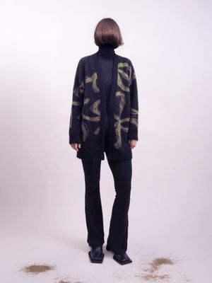 Cardigan 11 WINTER VEINS Jacquard