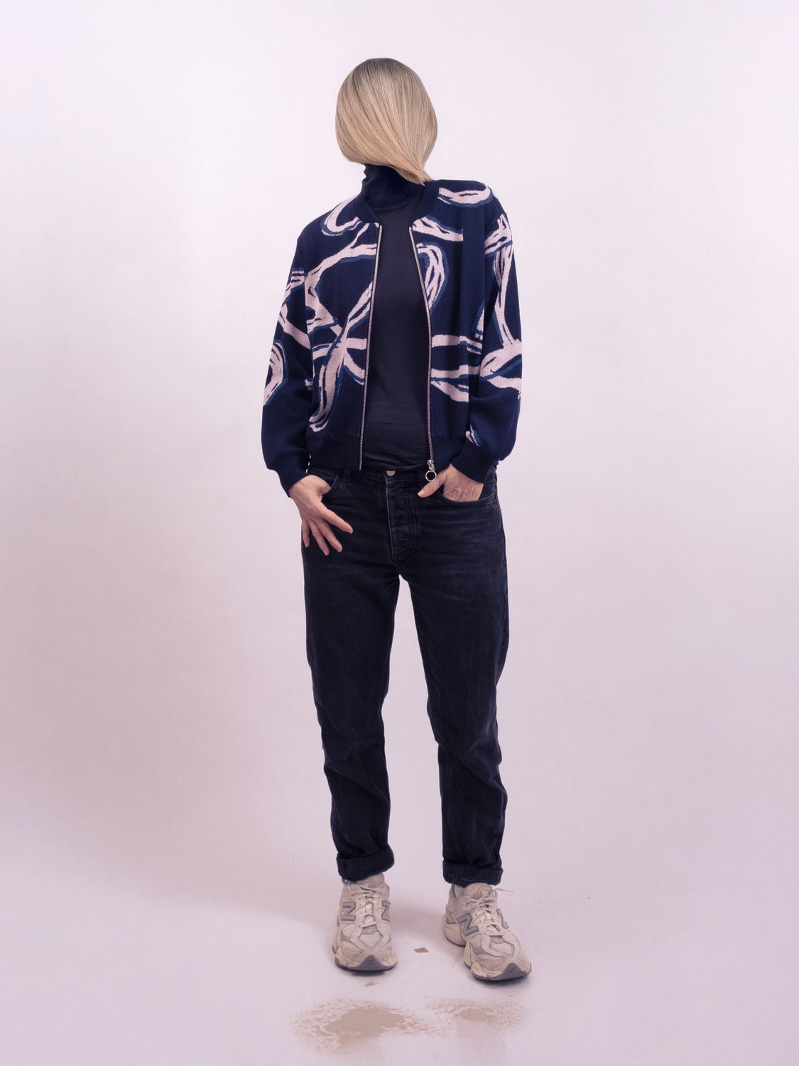 Jacket 1 &quot;Winter Veins&quot; Jacquard
