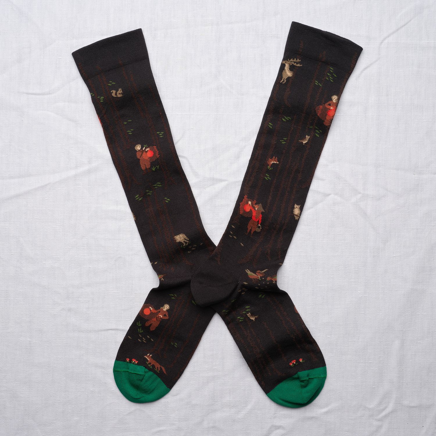 Kniesocken Waldtraube