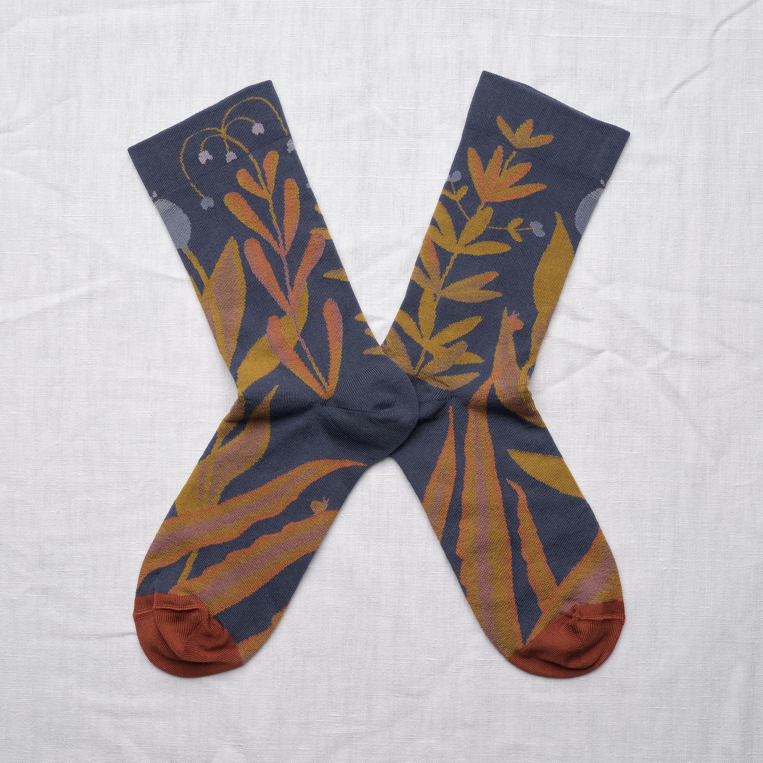 Socken Jeanspflanzen