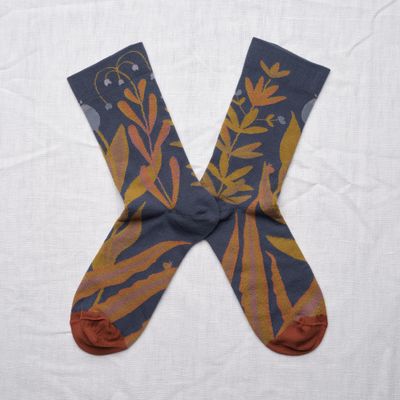Socken Garten und Schnecken