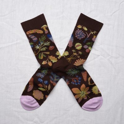 Socken Herbstfrüchte