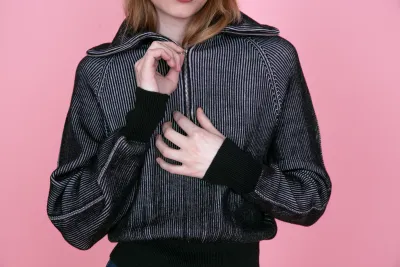 Pullover SHIMMER black light pink