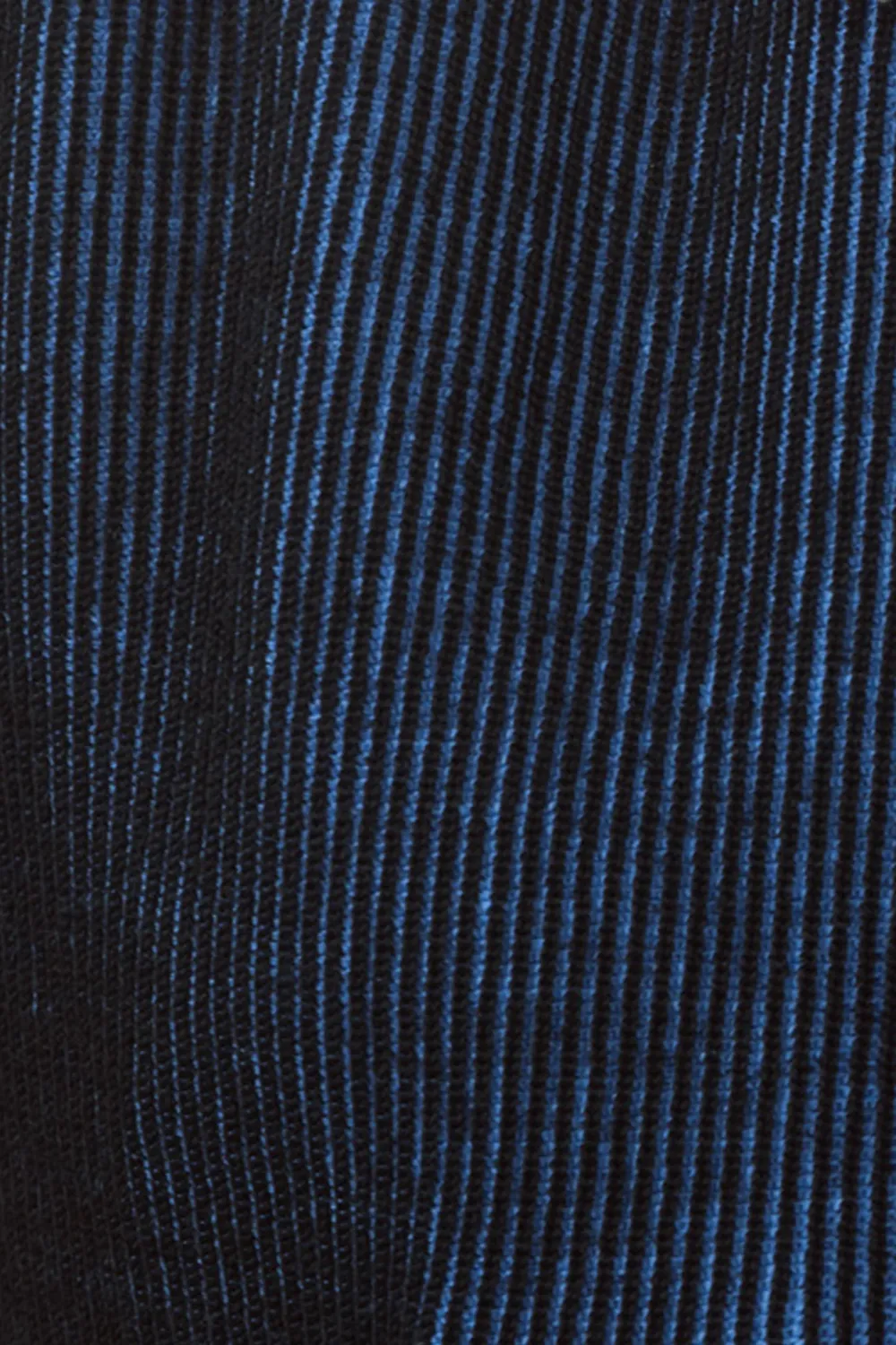Pullover &quot;SHIMMER&quot; Black/Blue