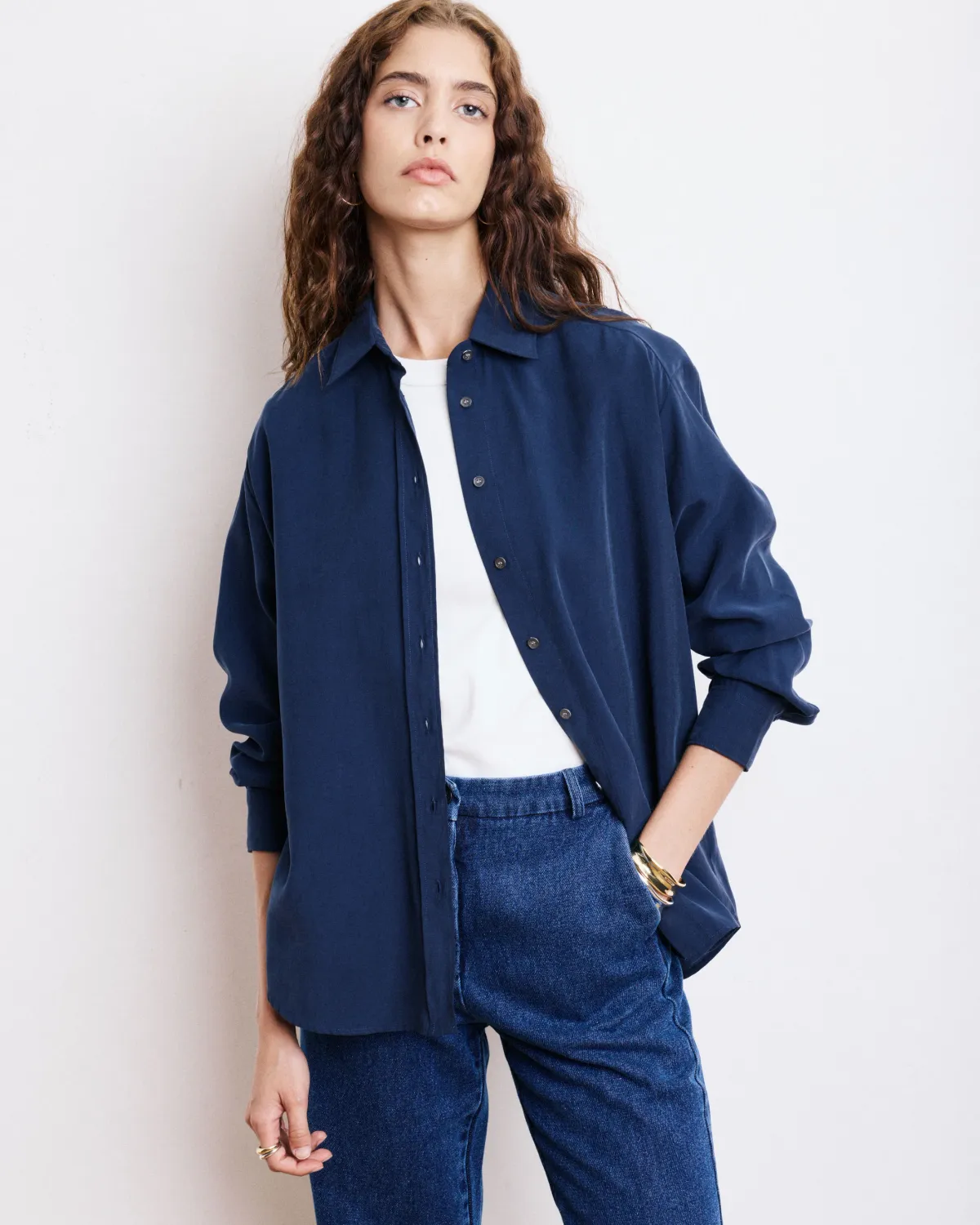 Bluse CINEMA Navy