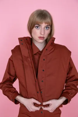 Weste CRÈME sienna