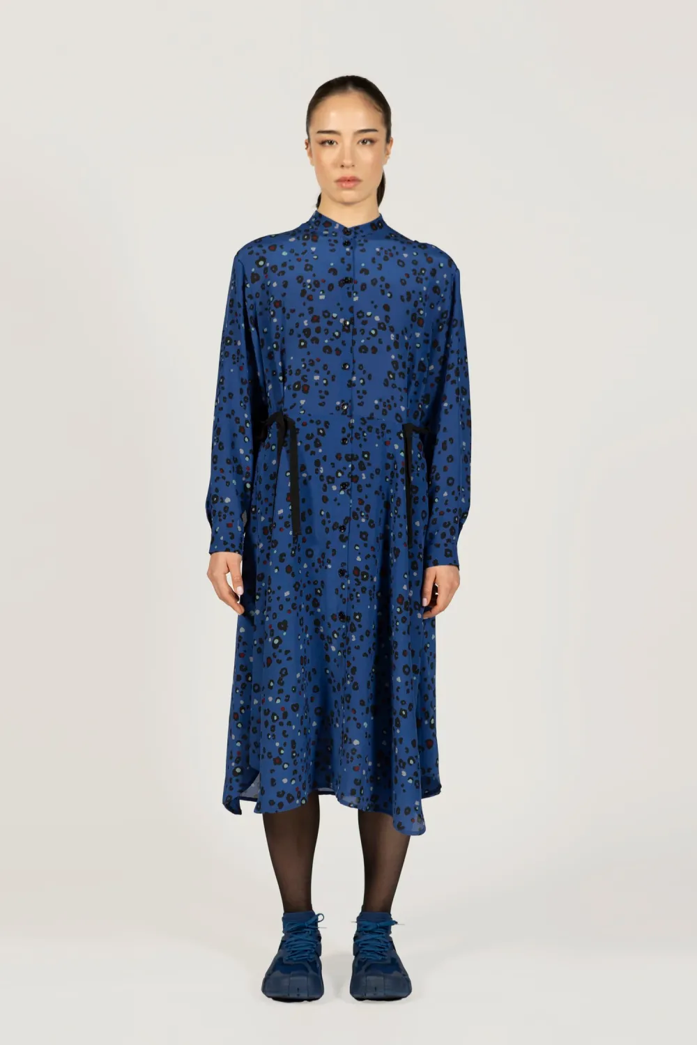 Blusenkleid ELSA macchia blu