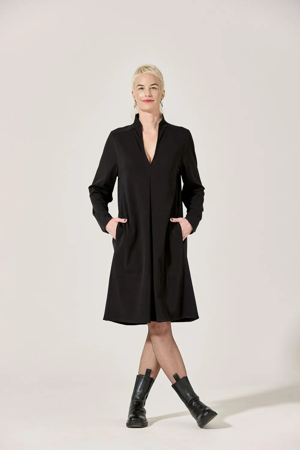 Kleid URSULA SIRIN nachtblau