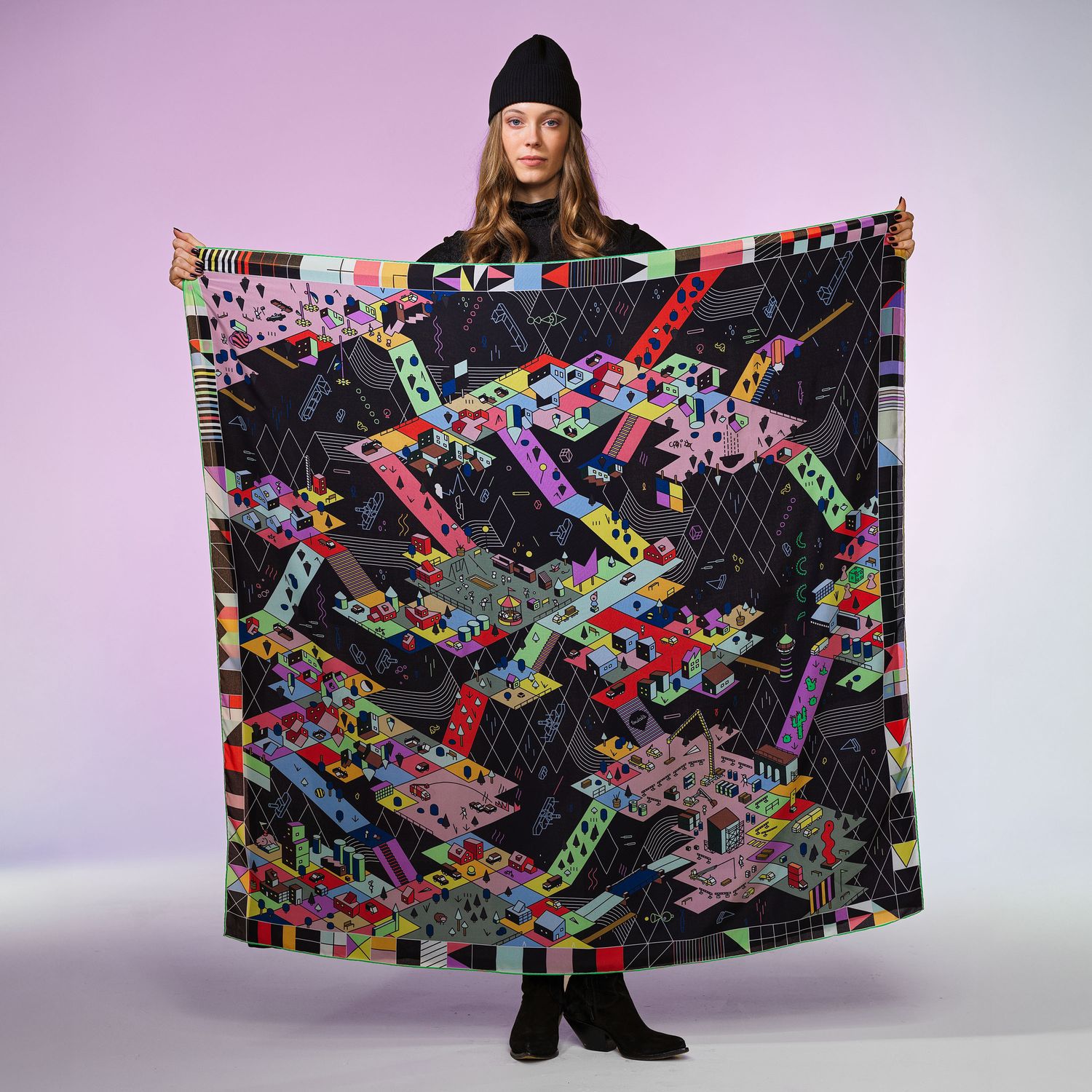 Grand Foulard CITY-AMA lego