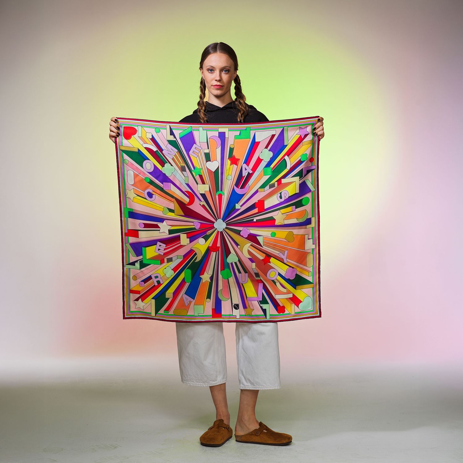 Foulard Carré COME AS YOU ARE nude