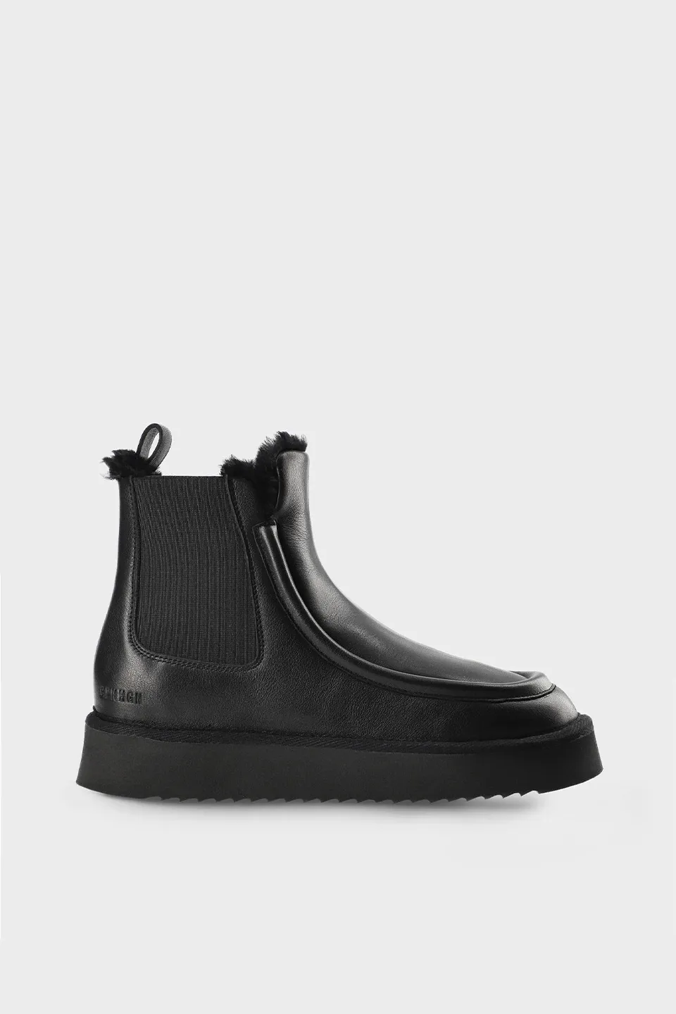Chelsea Boots CPH267 Leather Teddy black