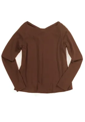 Shirt Olivia Pima braun