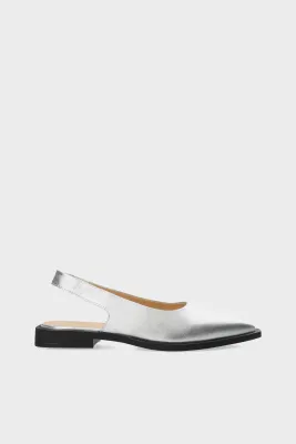Slingback Ballerina CPH416 silver
