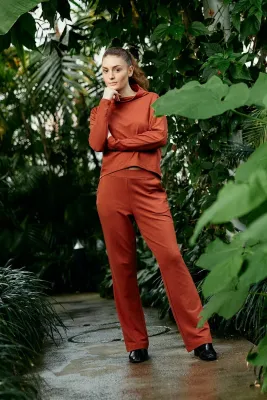 Formal Lounge Pants red camel