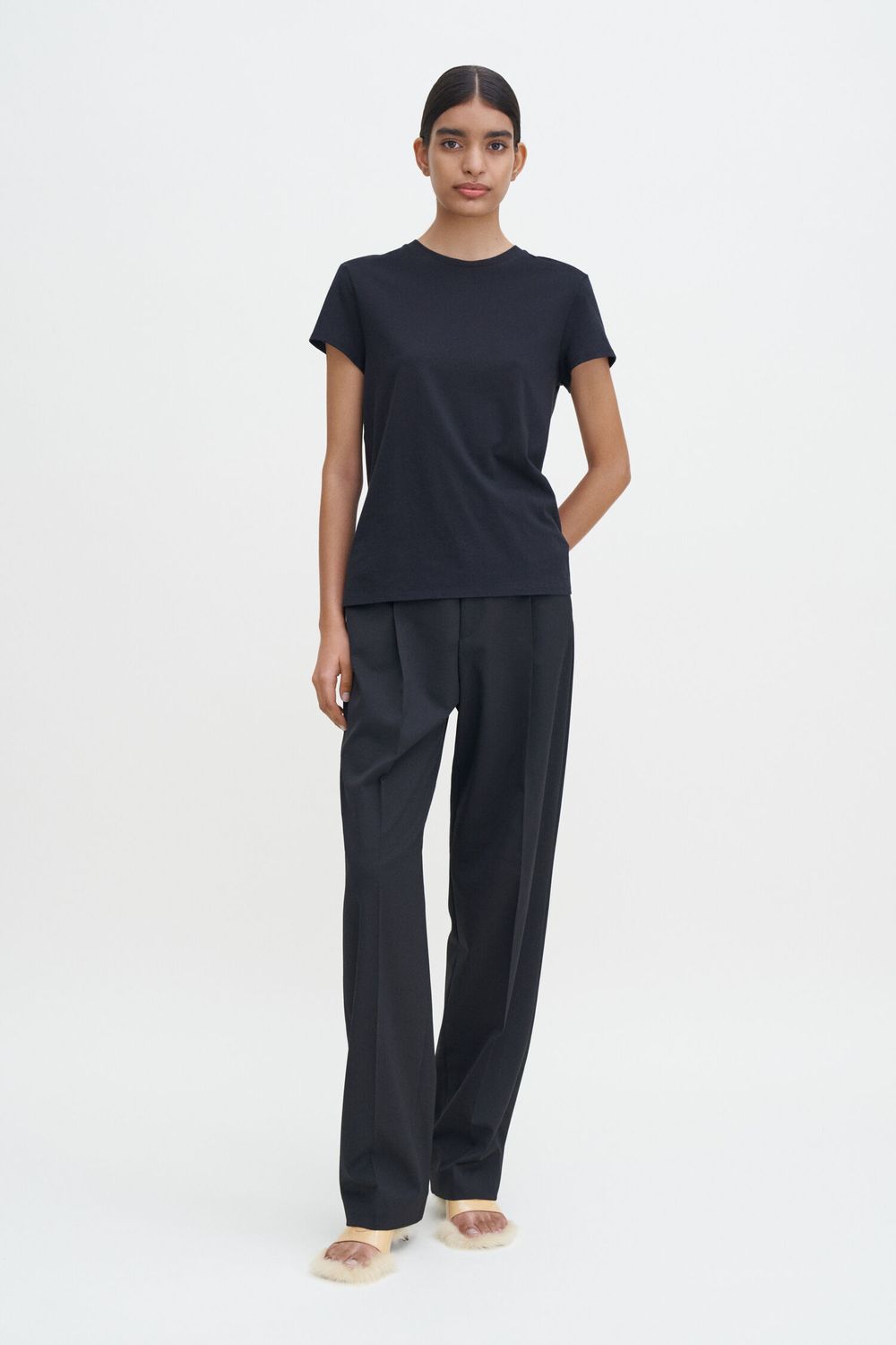 Soft Cotton Tee black