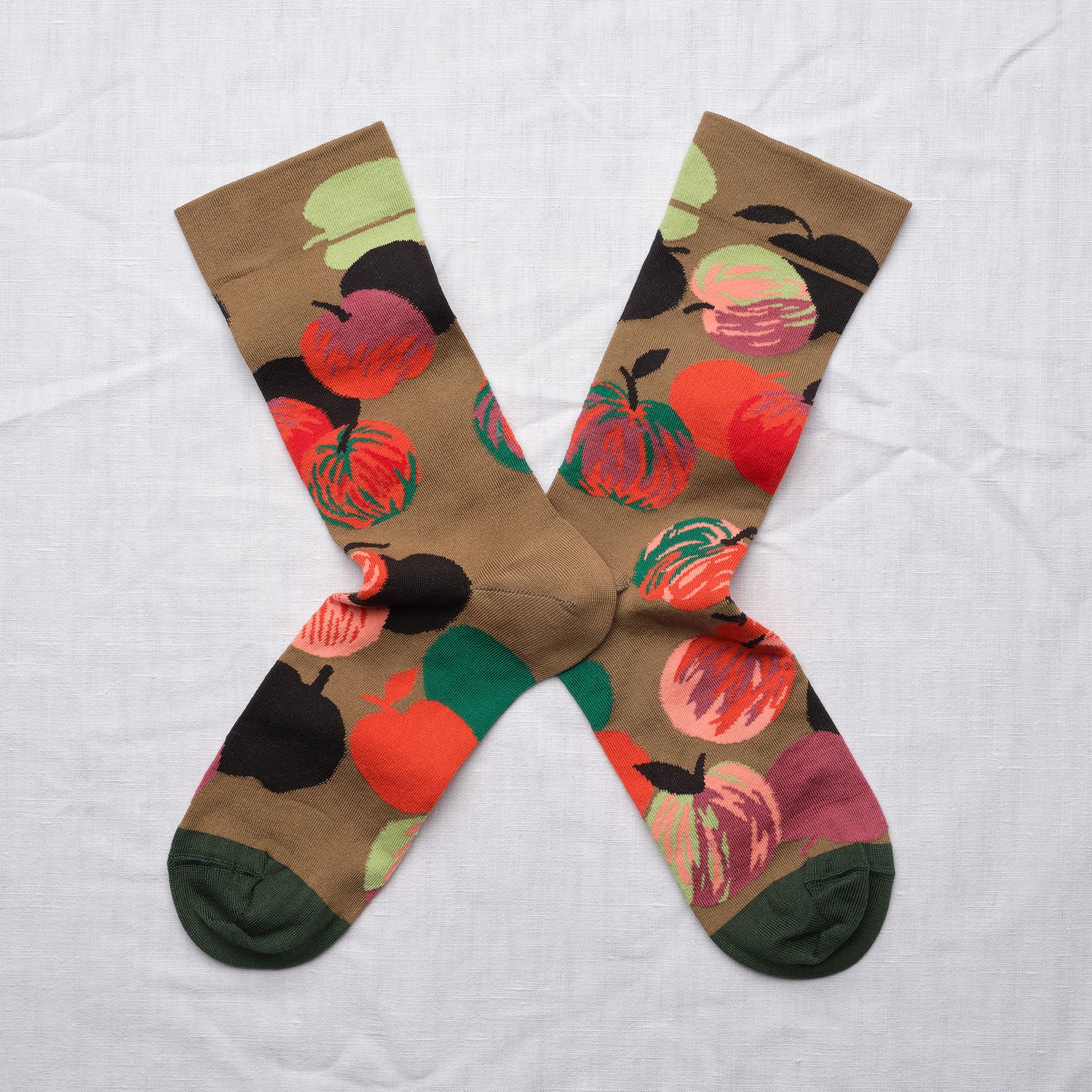 Socken Äpfel