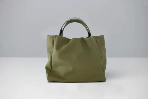 Shoulder Bag green soft BELLA