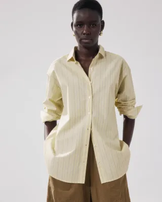 Bluse CHARLOT gelb &amp; braun