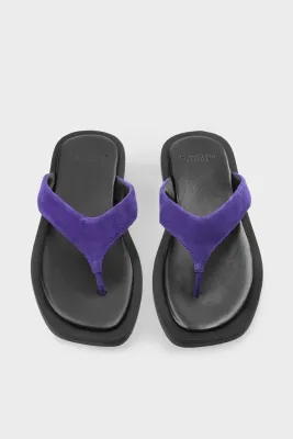 Zehen-Pantolette CPH791 suede purple