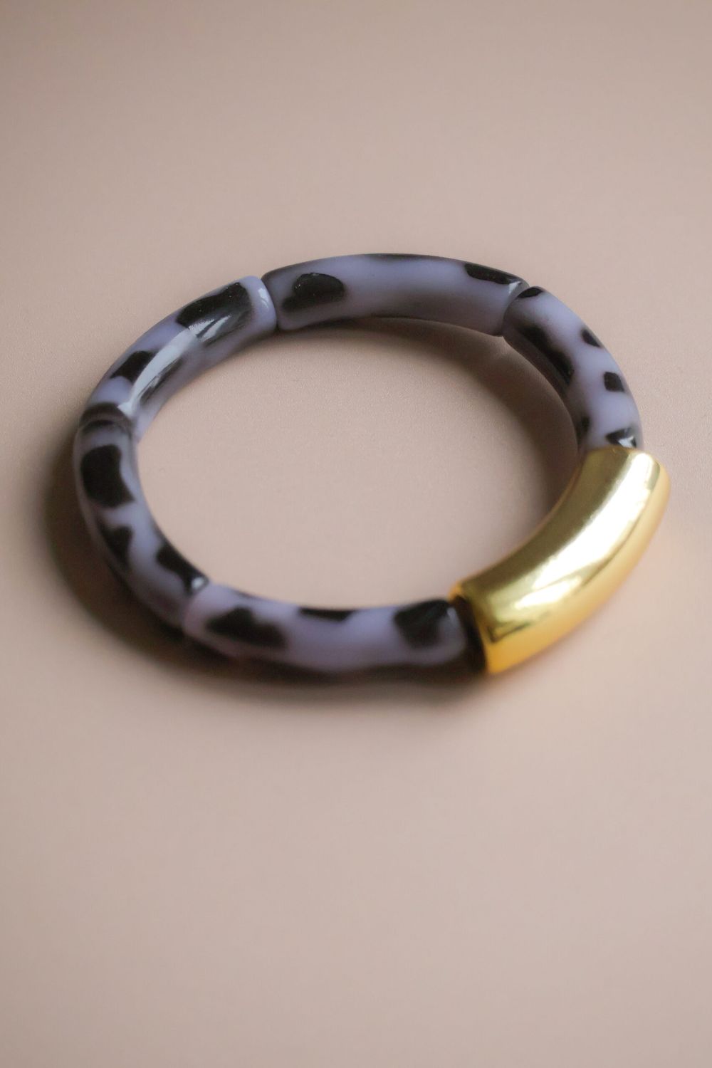 Armkette Tube leo lavendel