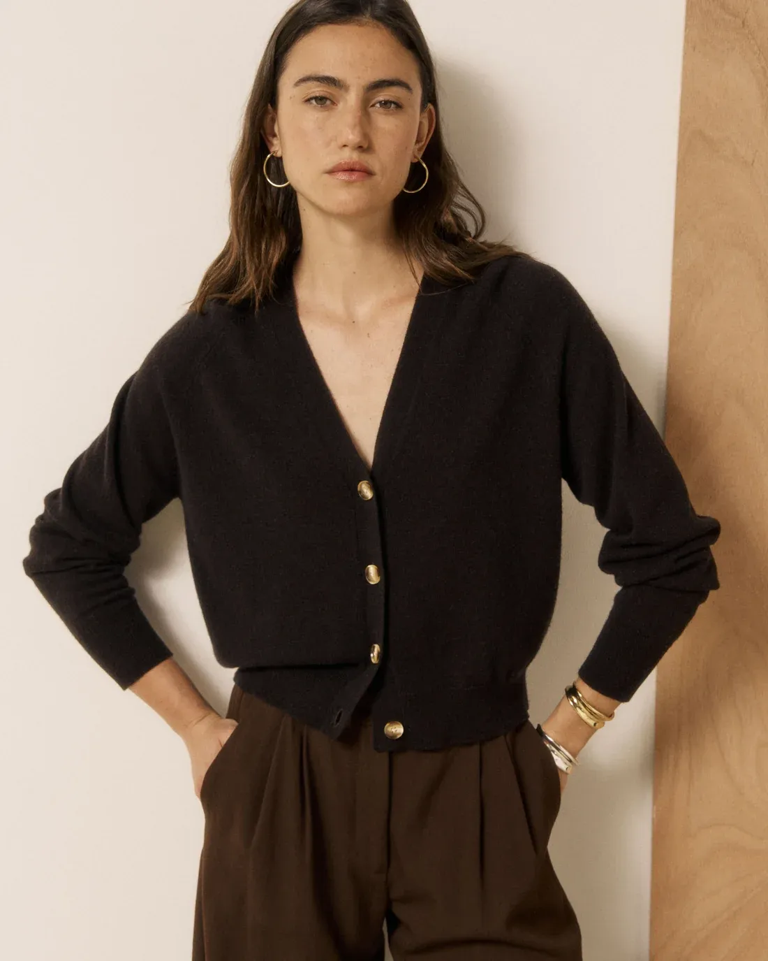 Cardigan MORAN braun
