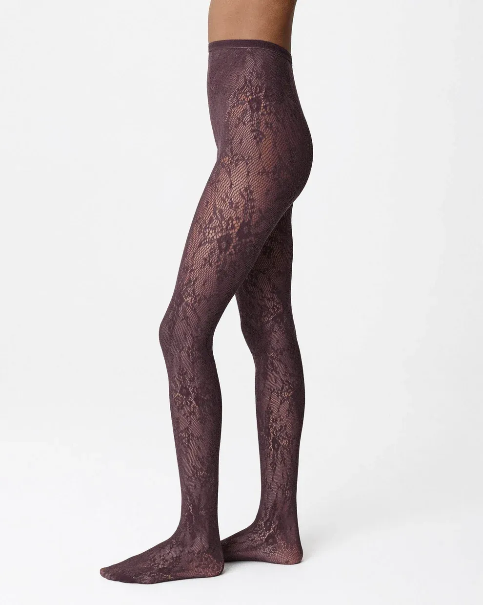 ROSA Lace Strumpfhosen huckleberry