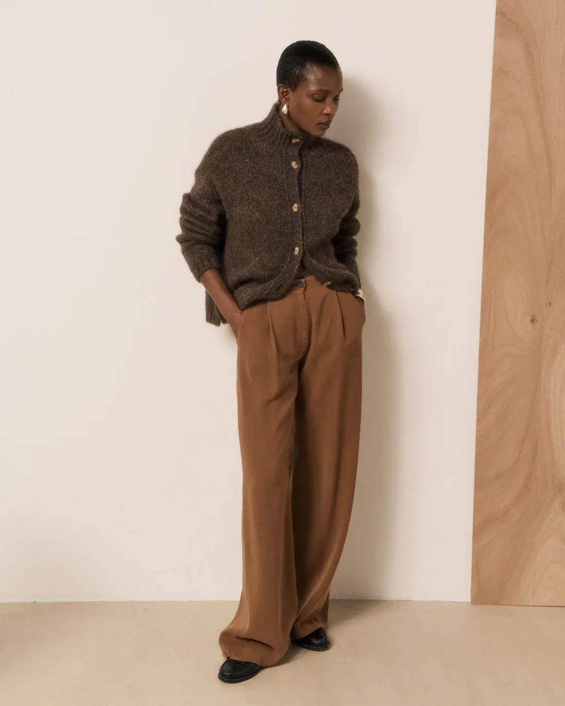 Hose PARADISE cognac