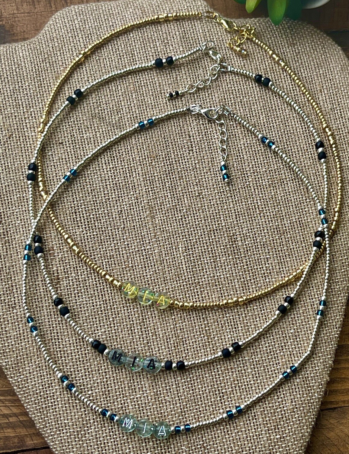 Custom Beaded Choker