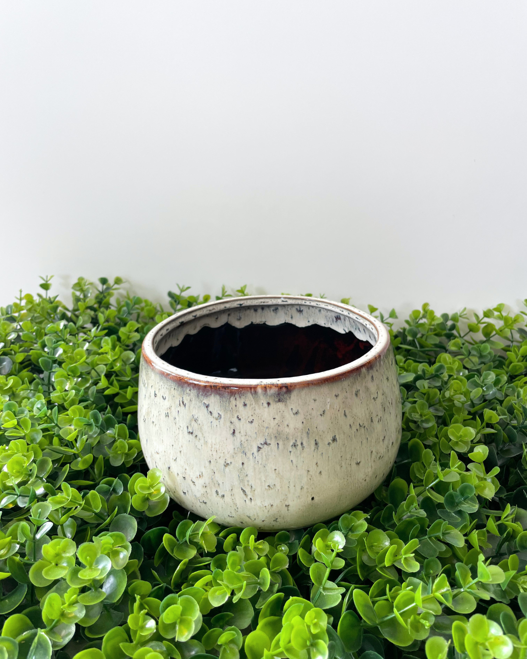 Vaso Home, cores: cinza mesclado