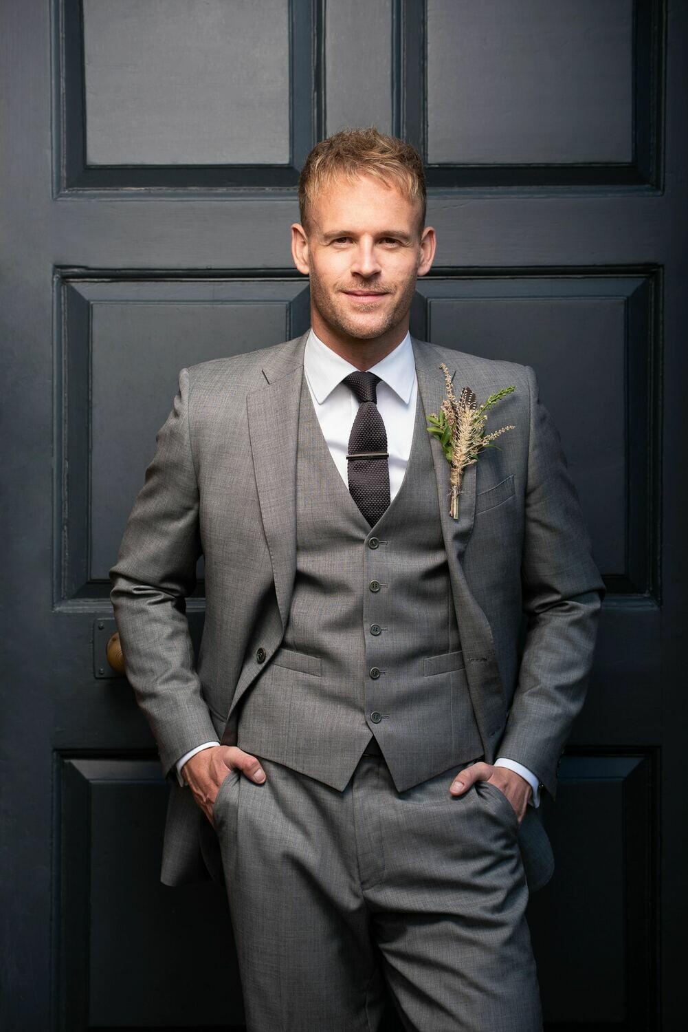 3 Piece Gold Label Suit Super 130 Australian Merino Wool
