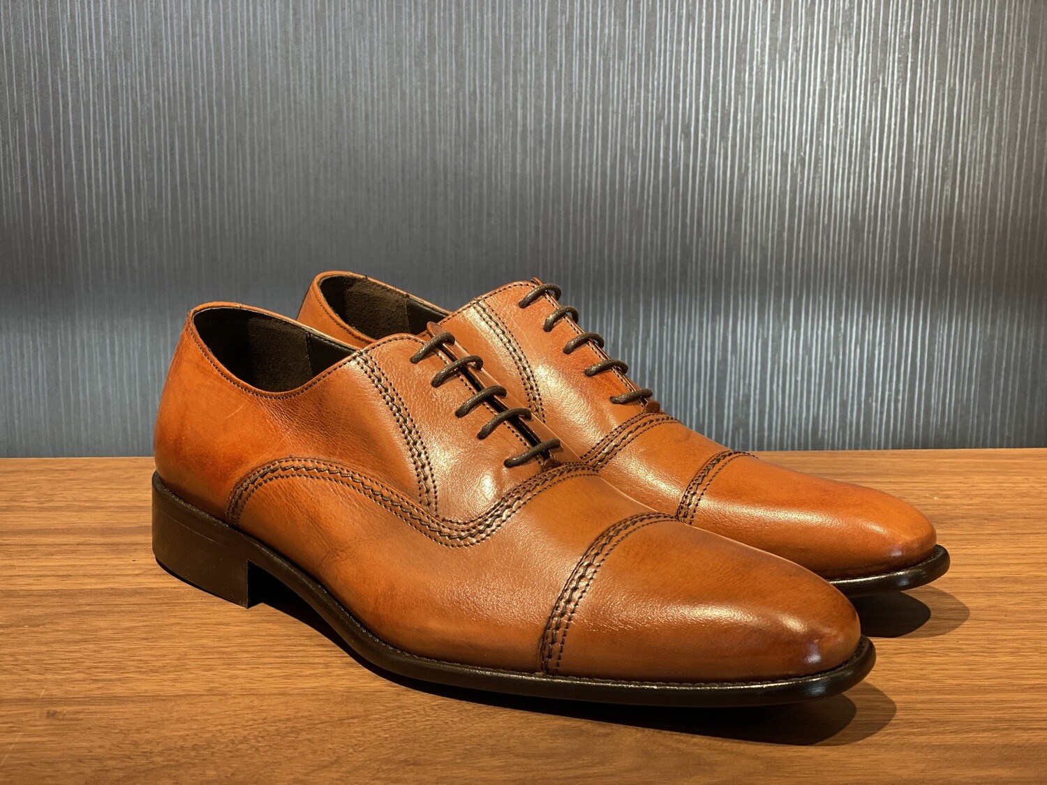 Tan Captoe Oxford
