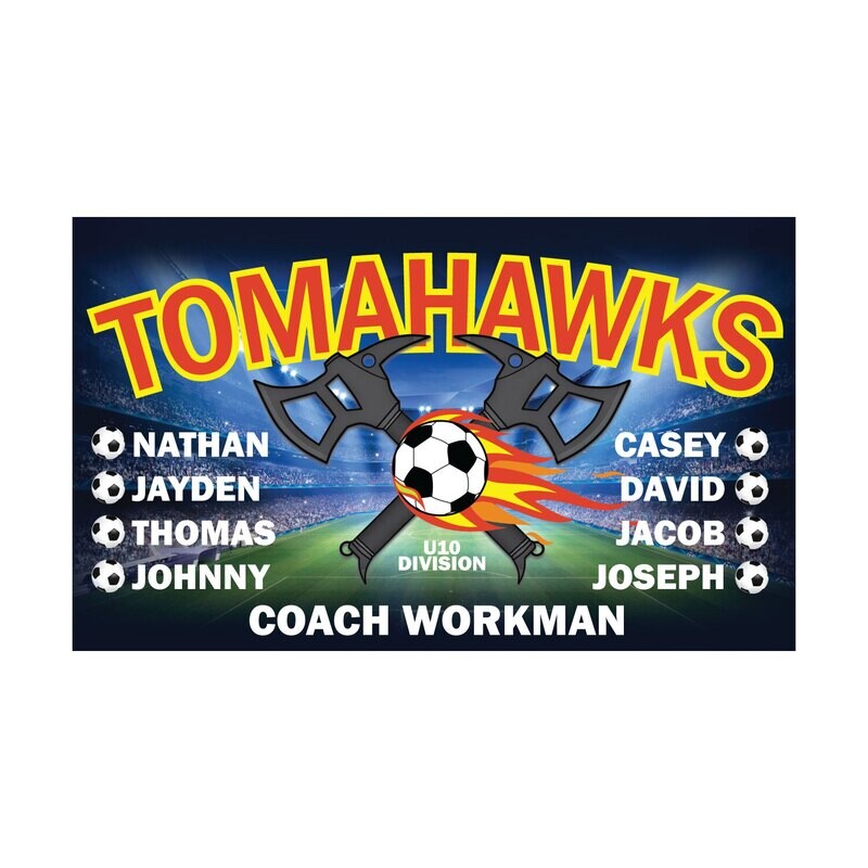 TEAM VINYL BANNER