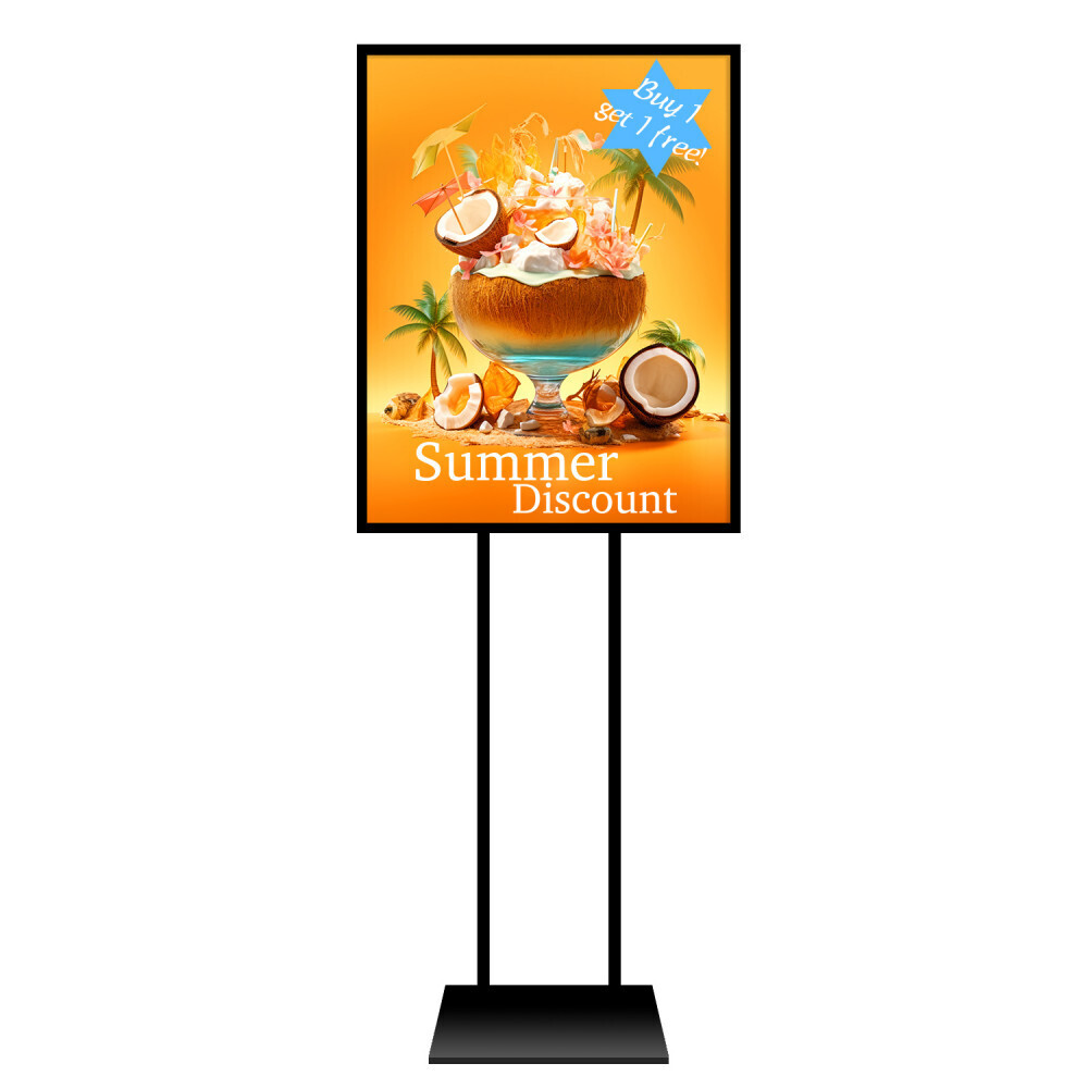 POSTER STAND, SIZE:: 22&quot; X 28&quot;, MATERIAL:: 1/8&quot; WHITE PVC, PRINTING TIME:: 3 BUSINESS DAYS