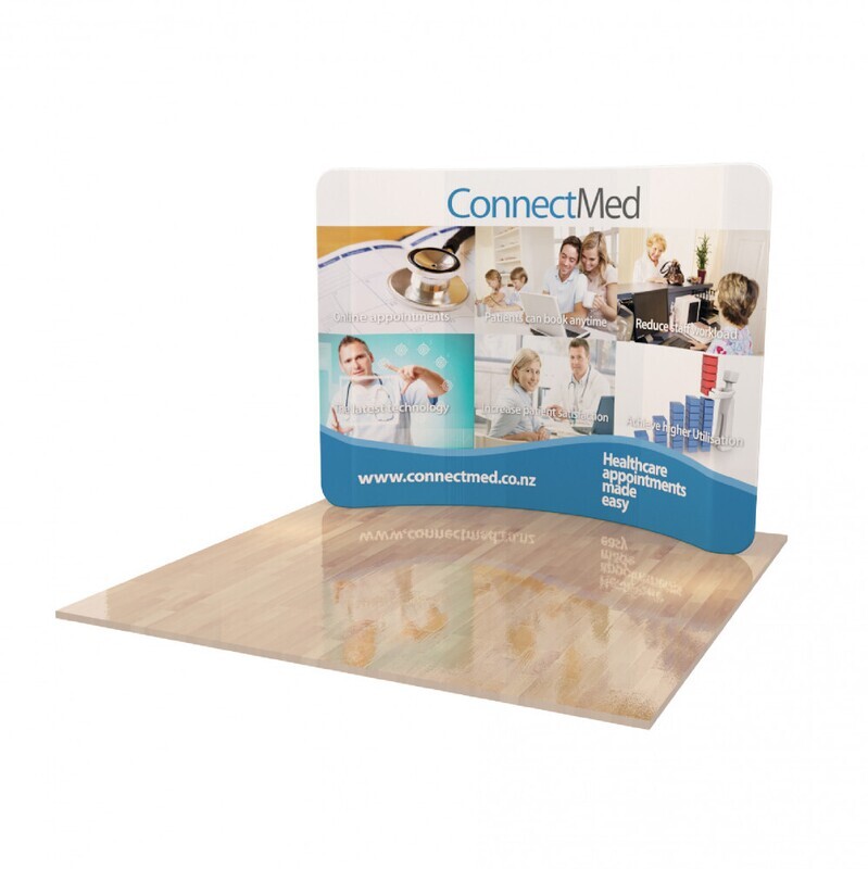 TENSION FABRIC DISPLAY - CURVED