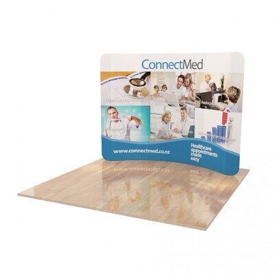 TENSION FABRIC DISPLAY - CURVED