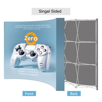 VELCRO POP UP DISPLAY - CURVED