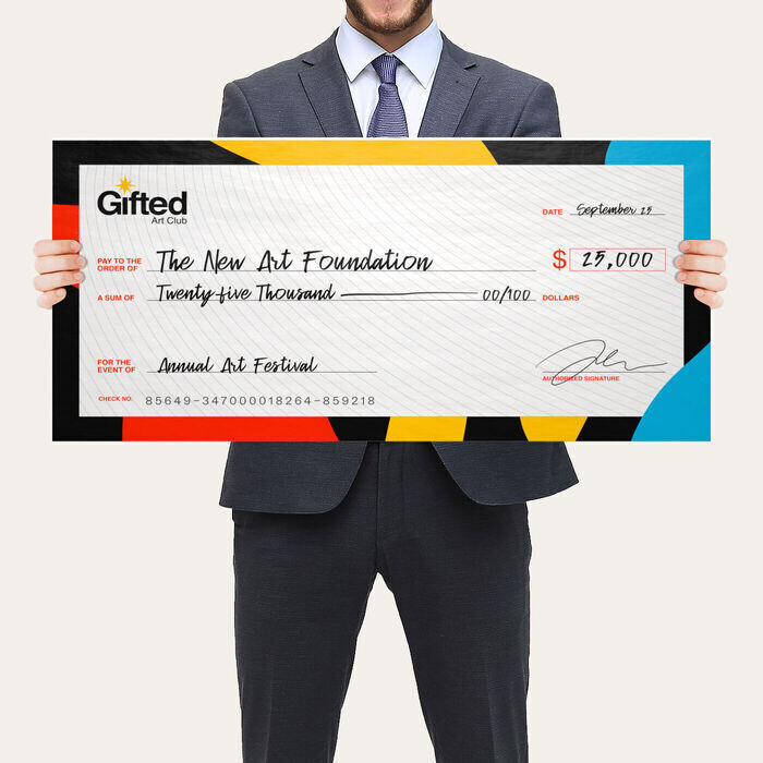 GIANT CHECKS
