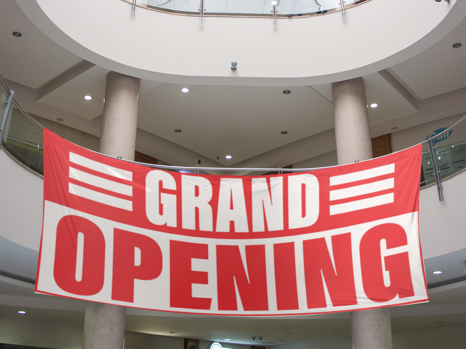 PRE-DESIGNED BANNERS, SIZE:: 2&#39; x 4&#39;, PRINTING:: 1 SIDED, FINISHING: NO HEMMING + CORNER GROMMETS (FOR SHORT TERM USE), PRINTING TIME:: 3 BUSINESS DAYS