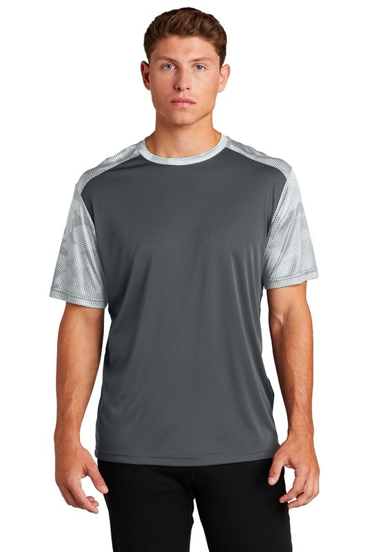 SPORT-TEK ST371 CAMOHEX SOCCER