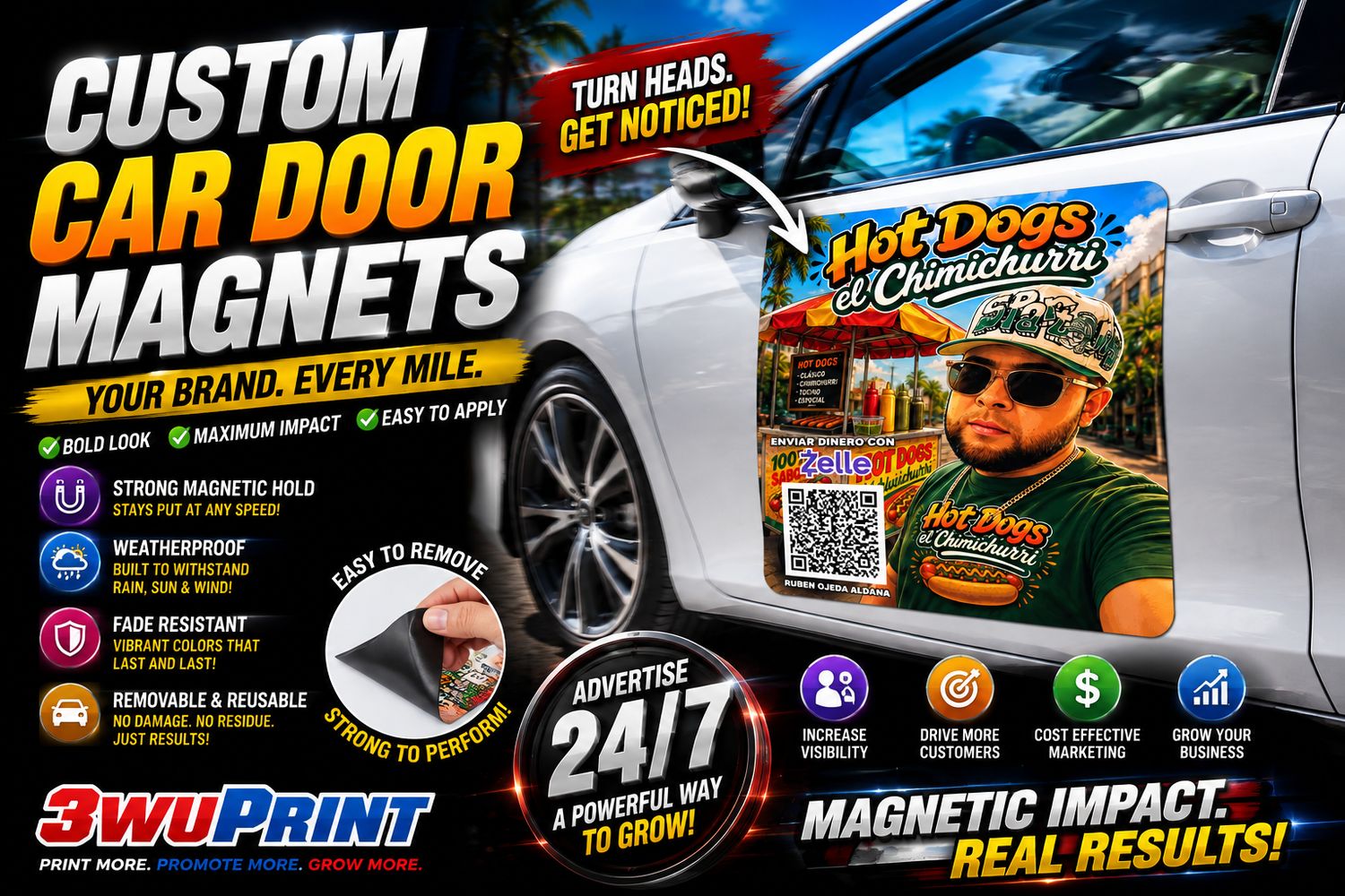CAR DOOR MAGNET