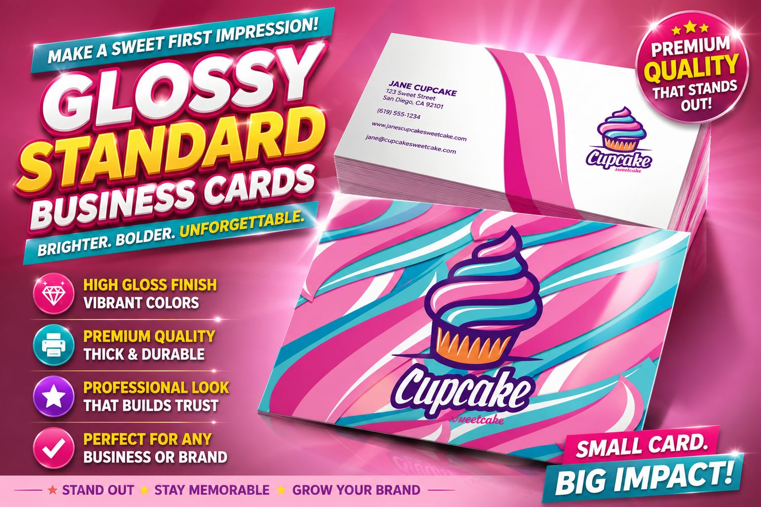STANDARD BUSINESS CARDS