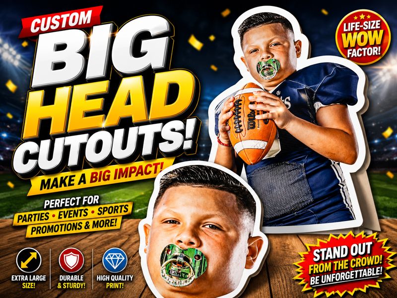 BIG HEAD CUTOUT