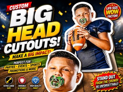 BIG HEAD CUTOUT