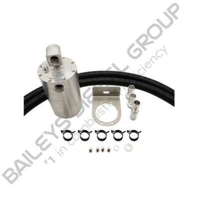 HPD Catch Can Kit for Toyota Hilux D4D 3.0L 1KD-FTV (OCC-B-THD4D-1)