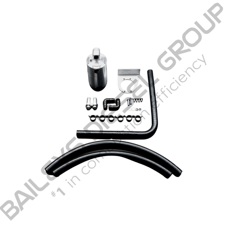 HPD Catch Can Kit for Mazda/Ranger BT50 and D-Max 4JJ3 (OCC-B-DM4)